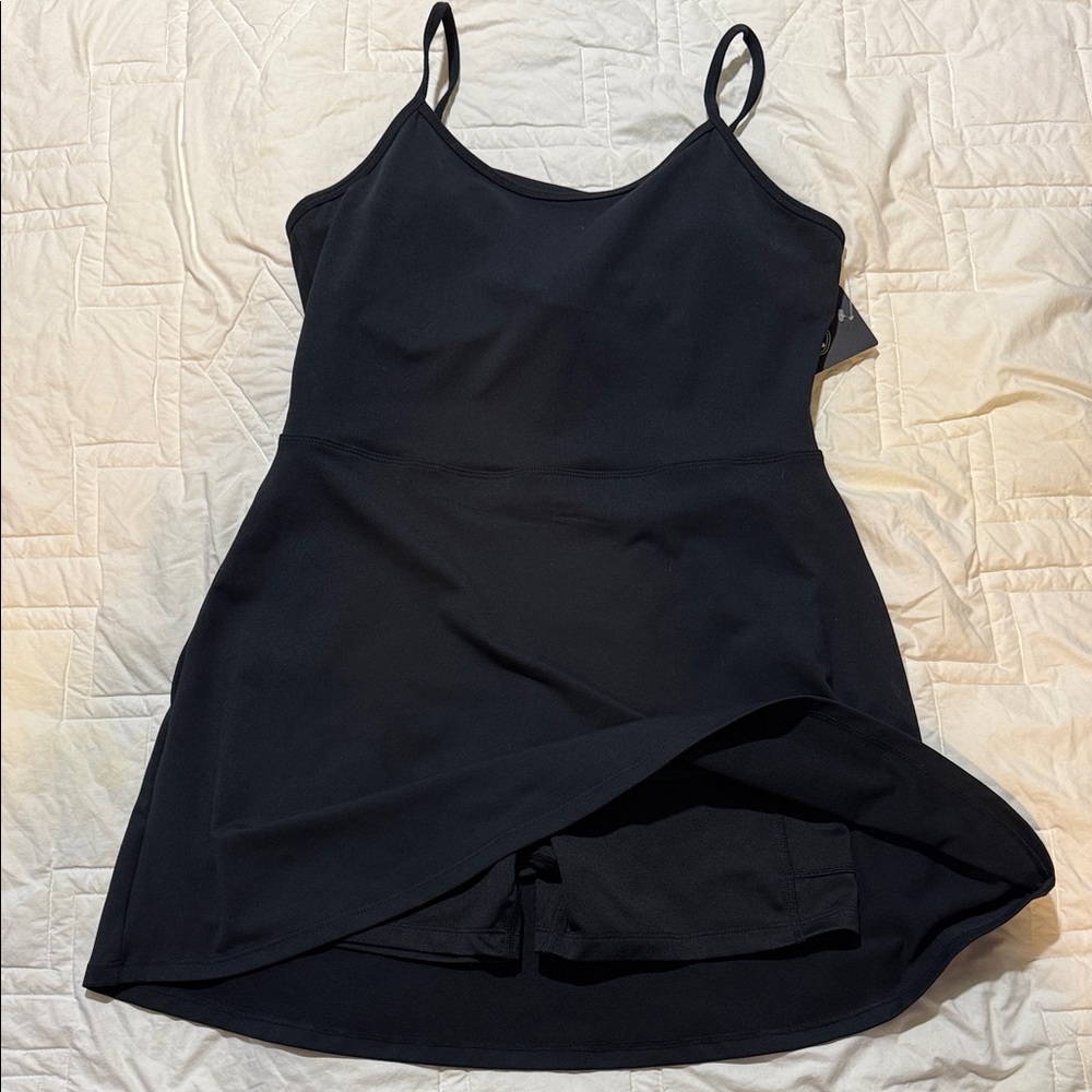 Sporty Black Women's Dress
